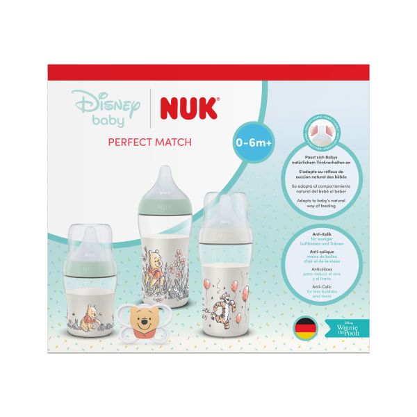 NUK Perfect Match Подаръчен Сет РР шишета Disney