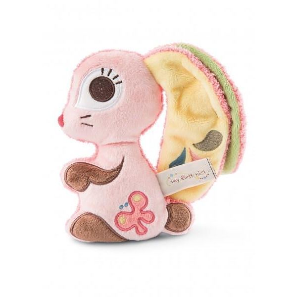 NICI Мека играчка 2D Заекът Хопсали, 18см. 0+ месеца