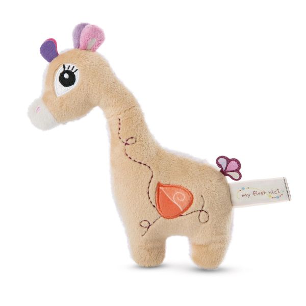 NICI Мека играчка 2D Жирафчето Сасума, 20см. 0+ мес.