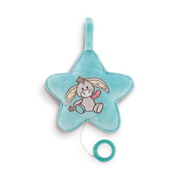 NICI Музикална играчка Магарето Мули, 20х20 см. 0+ мес.