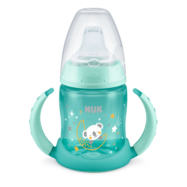 NUK First Choice РР Шише за сок 150мл. със силиконов накрайник 6-18м. Glow in the Dark