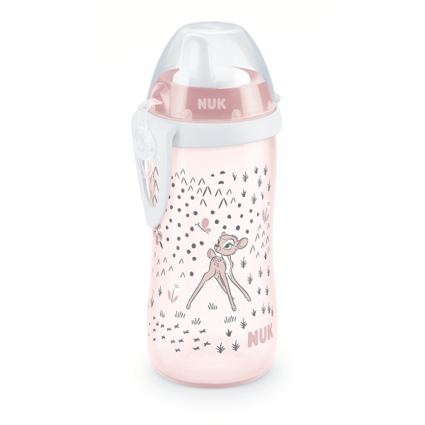 NUK Kiddy Cup 300мл, с твърд накрайник, 12+мес. BAMBI