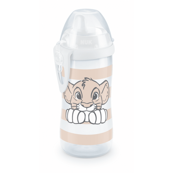 NUK Kiddy Cup 300мл., с твърд накрайник, 12+мес. LION KING