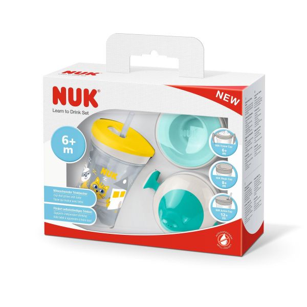 NUK СЕТ Evolution Cups All-in-one неутрален