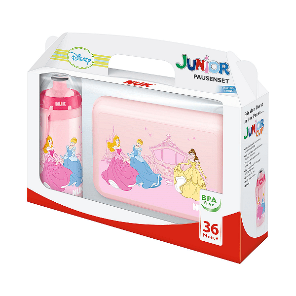 NUK сет кутия за обяд и Junior Cup Princess