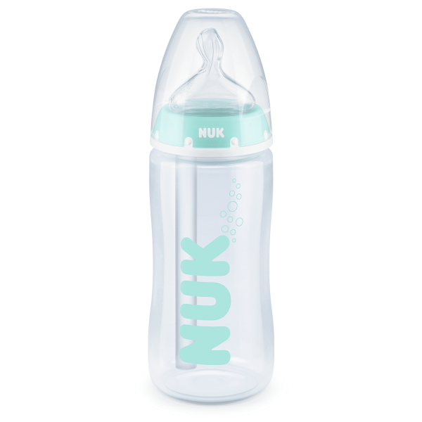 NUK First Choice РР Шише Anti-Colic Professional Temperature Control 300мл. със силиконов биберон 0-6мес. + box