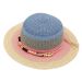 Maximo лятна шапка капела с декорация синьо/розова