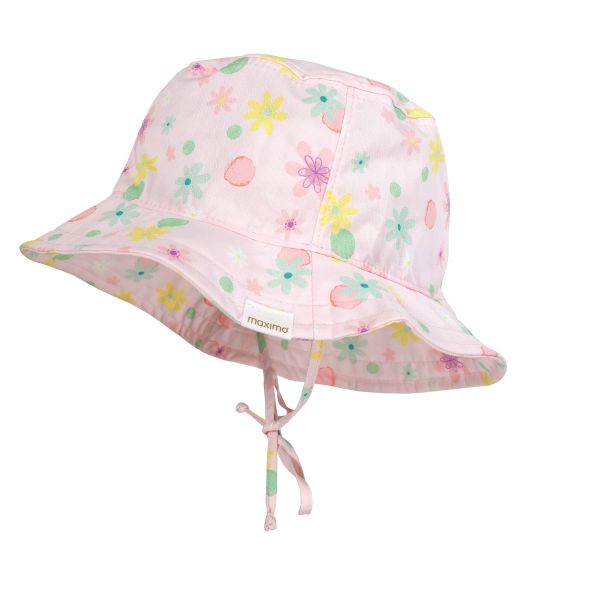 Maximo лятна шапка розова цветя, периферия UPF50+