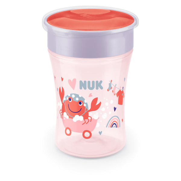 NUK EVOLUTION Magic Cup, 8+ мес. Розова