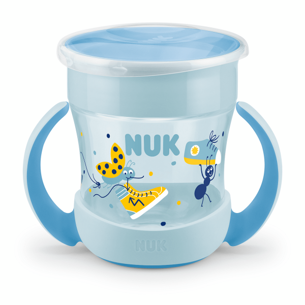 NUK EVOLUTION mini Magic Cup, 6+м., синя, 160мл.