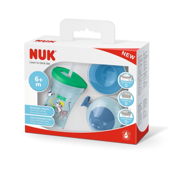 NUK СЕТ Evolution Cups All-in-one момче