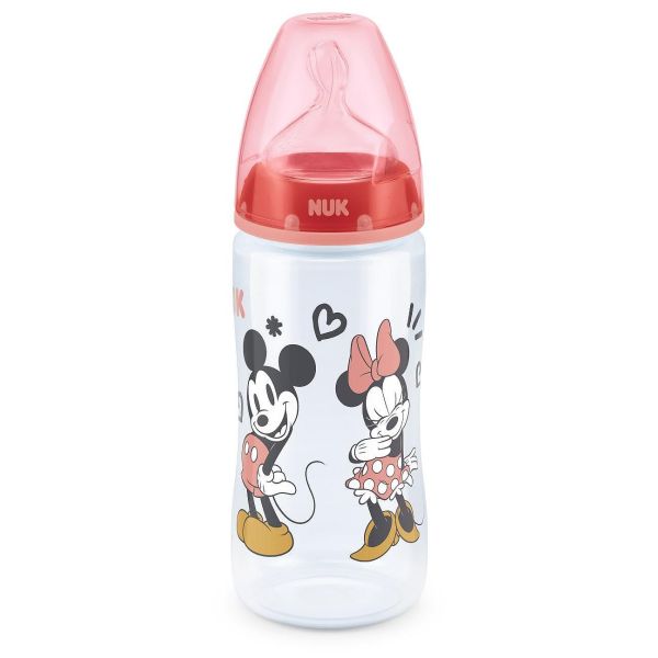 NUK First Choice РР Шише Temperature control 300мл силикон MICKEY MOUSE 