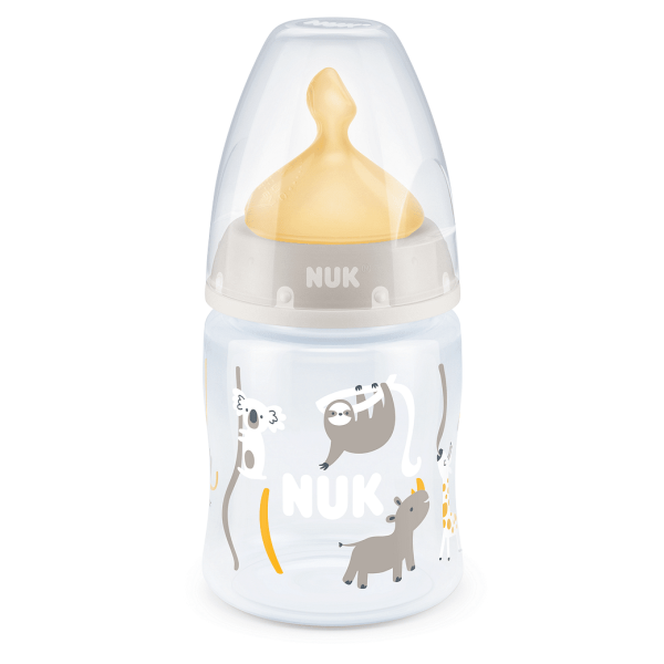 NUK First Choice РР Шише Temperature control 150мл. каучуков биберон 0-6 мес. микс 