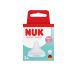 NUK Perfect Match биберон за хранене силикон 6+, Flow control, 2бр.