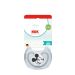 NUK Perfect Match биберон залъгалка, силикон 18+ мес. 1бр., AIR, Мики, сива