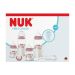 NUK First Choice + СЕТ Perfect Start Temperature Control - 8 части, розово
