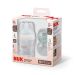 NUK Perfect Match Подаръчен сет - Шише 150мл., Дъга + залъгалка MommyFeel 0-9 мес.