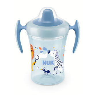 NUK EVOLUTION Trainer Cup, Чаша 230мл., 6+ месеца, синя