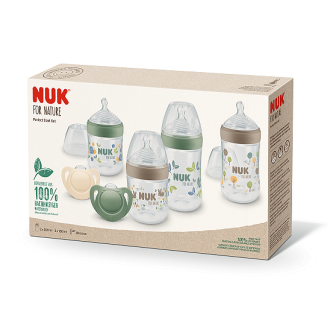 NUK for NATURE Temperature Control СЕТ РР Шишета Perfect start - 6 части