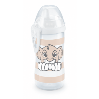 NUK Kiddy Cup 300мл., с твърд накрайник, 12+мес. LION KING
