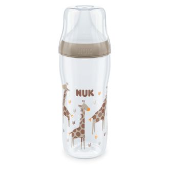 NUK Perfect Match Шише РР 360мл. със силиконов биберон U, 6+мес. Жираф