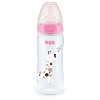NUK First Choice РР Шише Temperature control 360мл силикон микс XL 